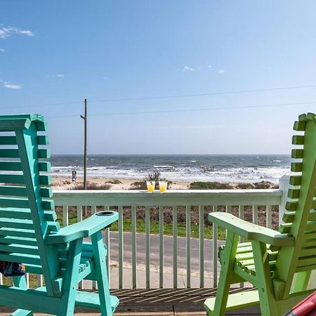 Beachfront*Spectacular View*4 Bd*Sleeps 14 Villa Bolivar Peninsula Exterior foto