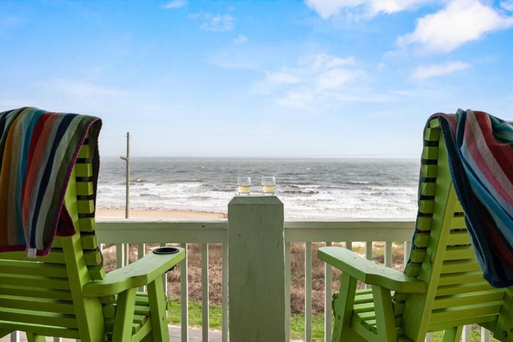 Beachfront*Spectacular View*4 Bd*Sleeps 14 Villa Bolivar Peninsula Exterior foto