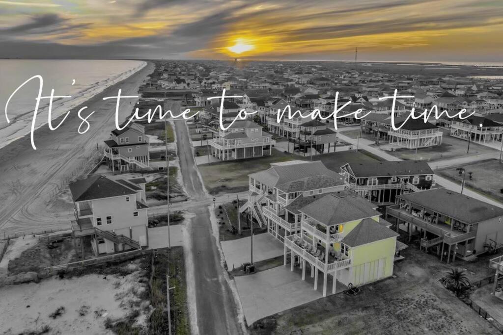 Beachfront*Spectacular View*4 Bd*Sleeps 14 Villa Bolivar Peninsula Exterior foto